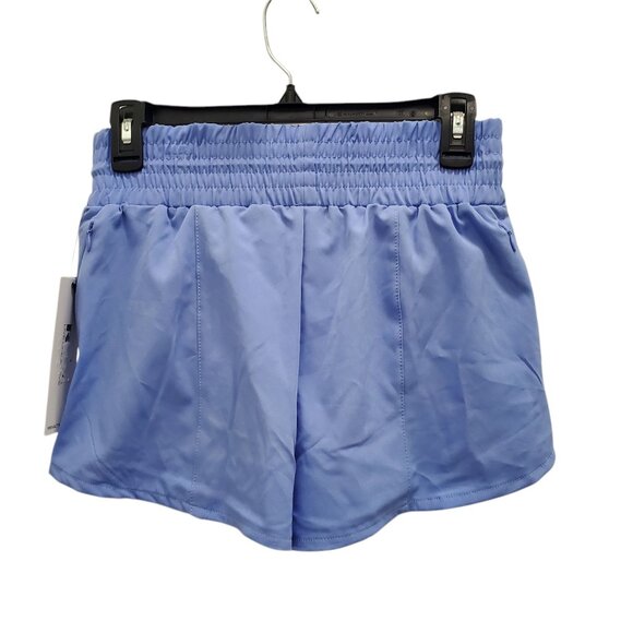 RBX Women's Blue Stretch Pull On Panty Lined 3" Athletic Running Shorts NWT XS - Picture 8 of 8